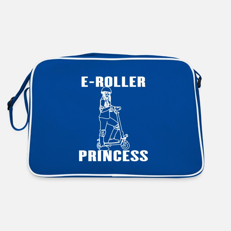 Electric Scooter Princess E-Scooter Gift Idea Retro Bag
