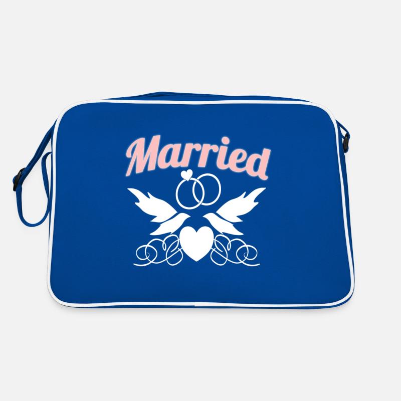 Married Wedding Wedding Gift Retro Bag