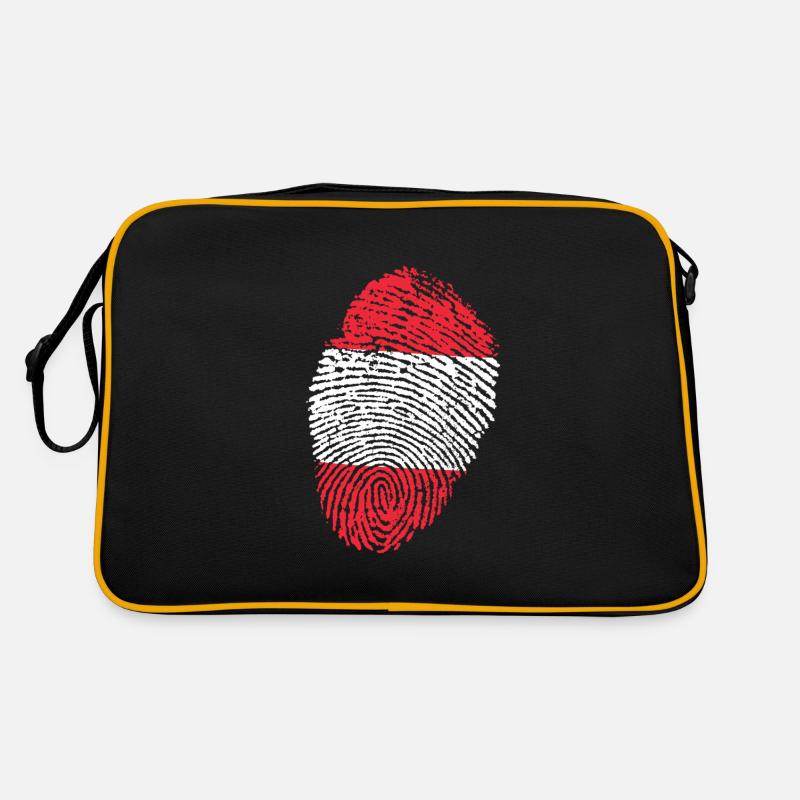 Empreinte digitale Autriche empreinte digitale Sac Retro