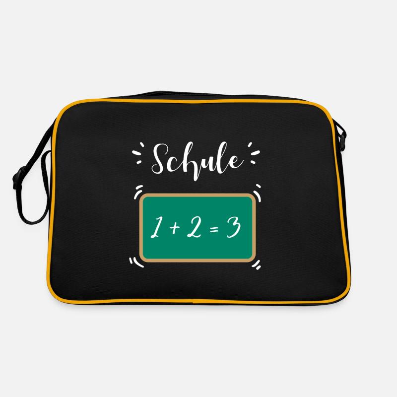Schule Retro Tasche