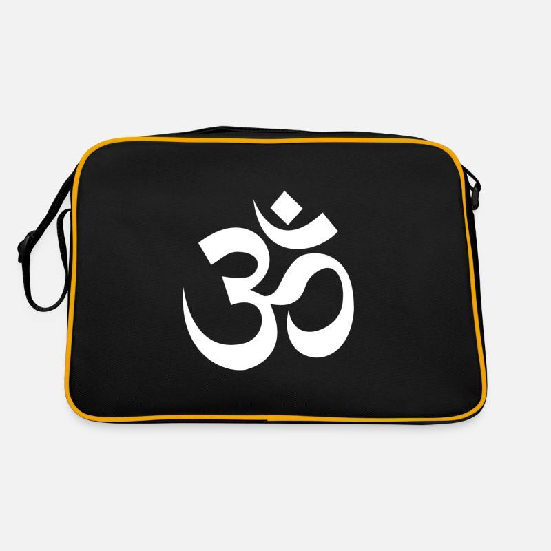 Signe Om Ohm Bouddha Bouddha Sac Retro