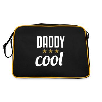 DADDY COOL - Retro Tasche - Schwarz/Gold - Hinten