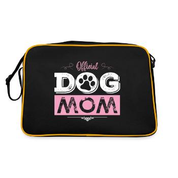 Chiens Maman Chien - Sac Retro - noir/or - Dos