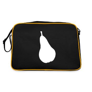 pear - Retro Bag - black/gold - Back