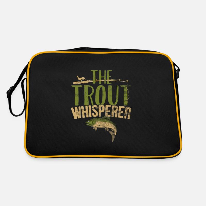 Fish Whisperer Trout Retro Bag