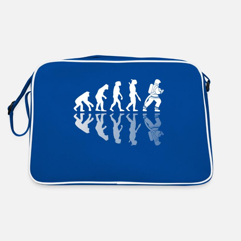 Evolution der Feuerwehr Schatten Spiegel Retro Tasche