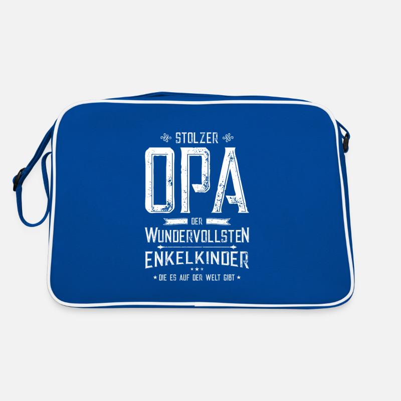 Stolzer Opa Retro Tasche