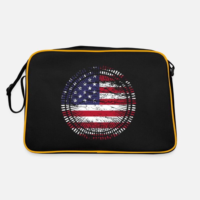 USA Amérique Sac Retro