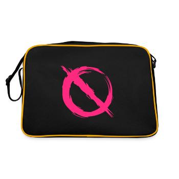 Interdiction interdite - Sac Retro - noir/or - Dos