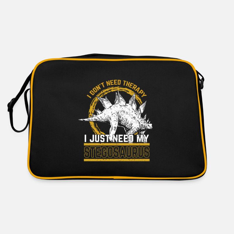 Stegosaurus Retro Tasche