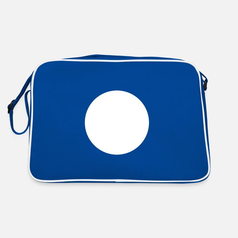 Cercle blanc Sac Retro