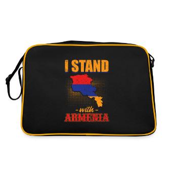 Armenia - Retro Bag - black/gold - Back