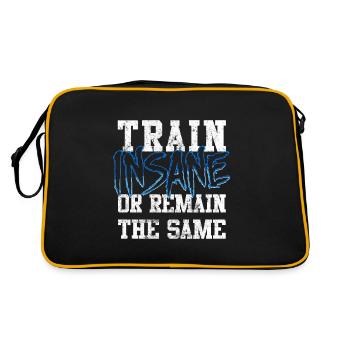Train Fitness Insane Training - Sac Retro - noir/or - Dos