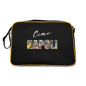 ciao napoli - Retro Bag - black/gold - Back