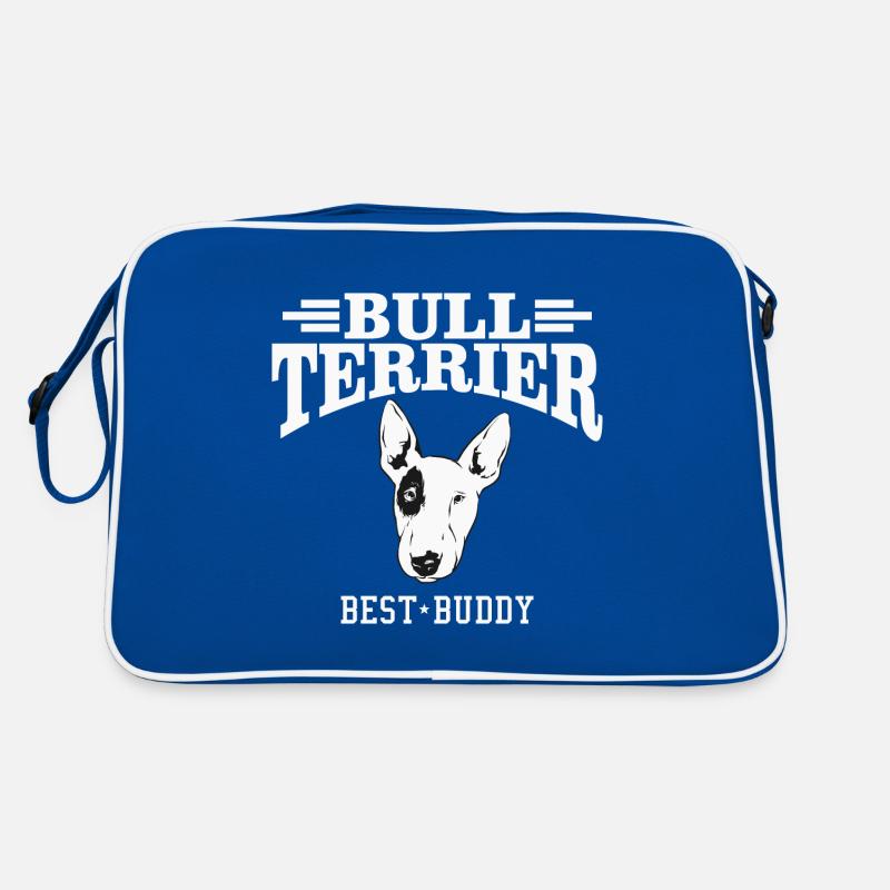 Bull Terrier Bully Dog Lover Gift Retro Bag