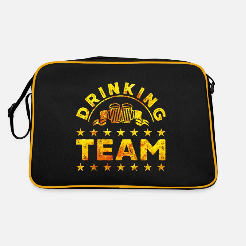 Drinking Team Boire Sac Retro
