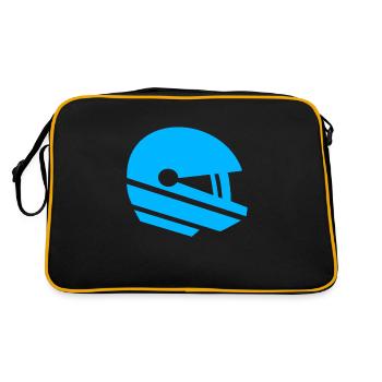 racing driver - Retro Bag - black/gold - Back