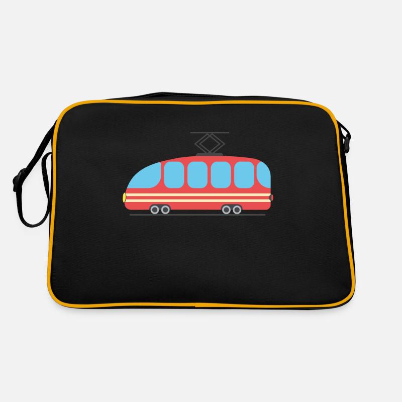 tram bahn Retro Tasche