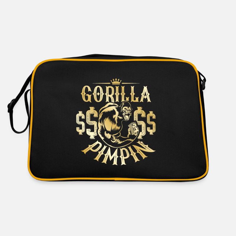 Gorilla Pimpin Hustle Sac Retro