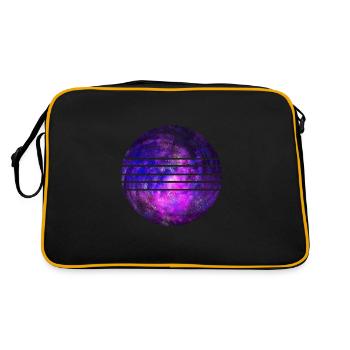 Galaxy - Retro Bag - black/gold - Back