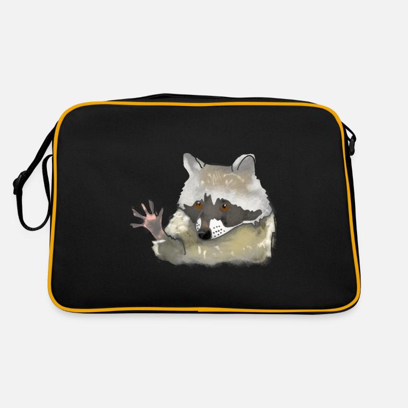Raton laveur Sac Retro