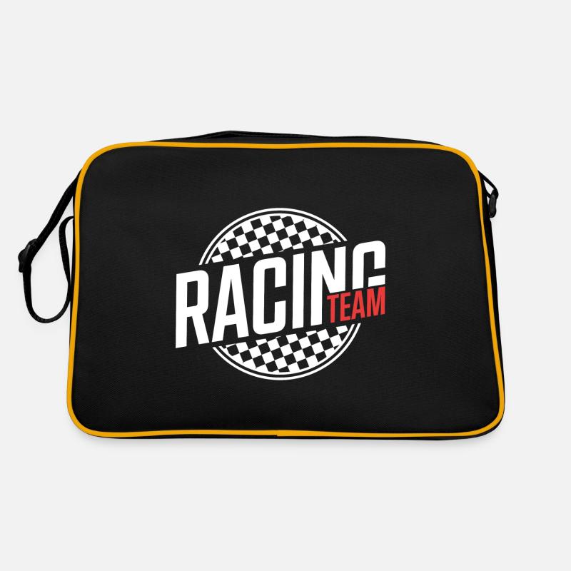 Coureur de l'équipe de course Sac Retro