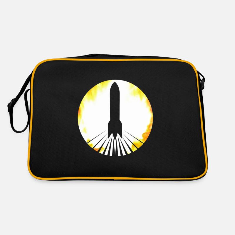 Lancement de fusée Sac Retro