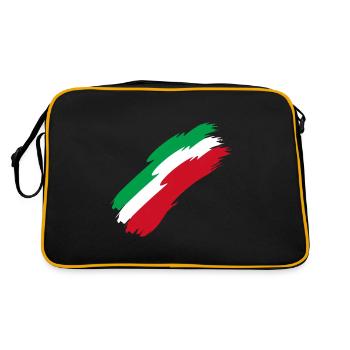 Iran - drapeau - couleurs - couleurs nationales - cadeau - Sac Retro - noir/or - Dos