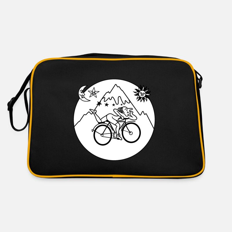 Albert Hofmann LSD 1943 Circle Noir & Blanc Sac Retro