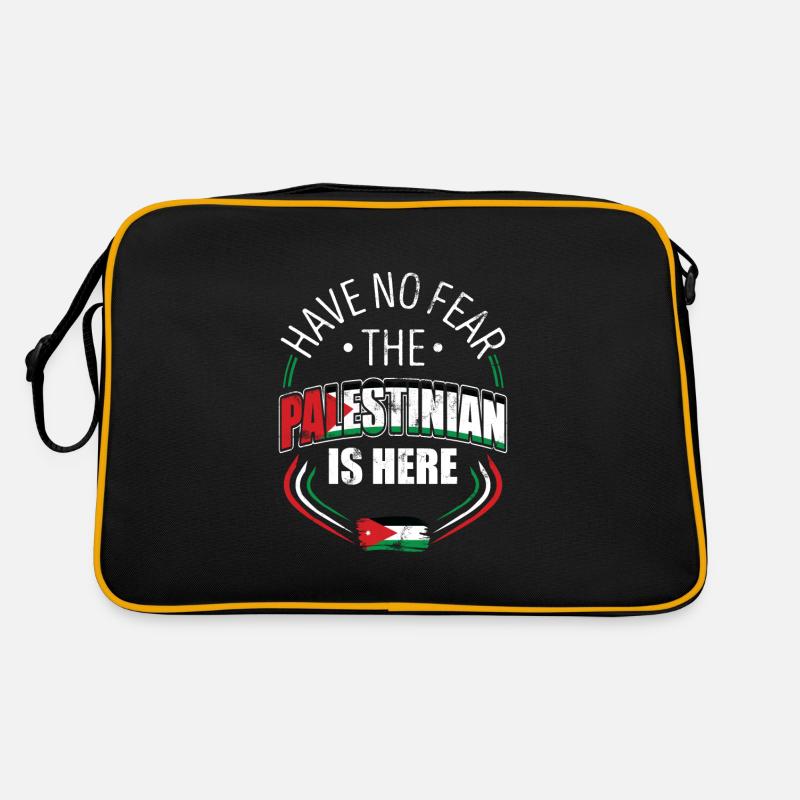 Don't be afraid, the Palestinian is here Retro Bag