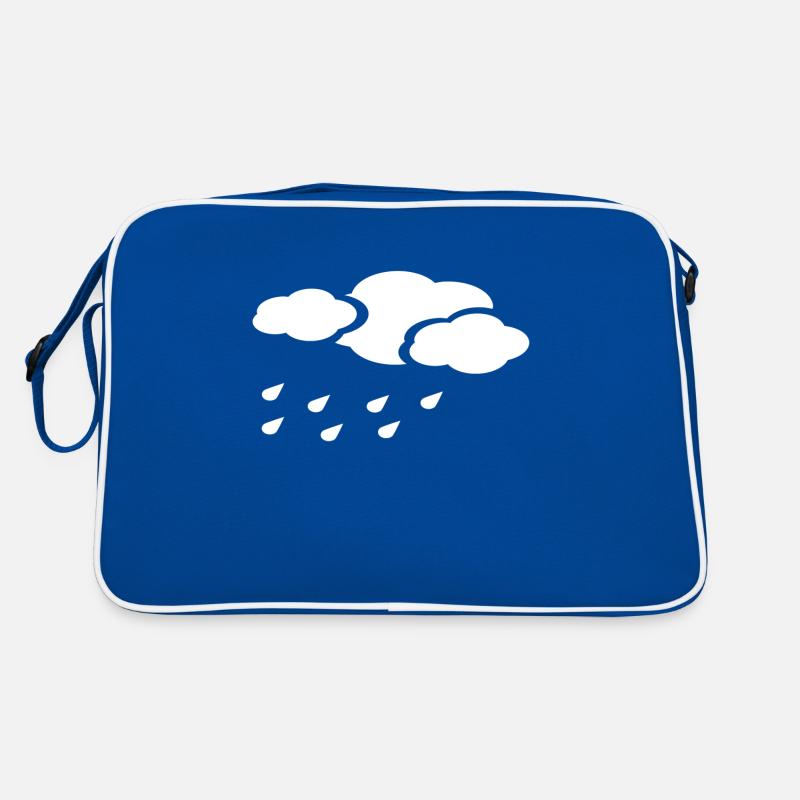 rain cloud Retro Bag