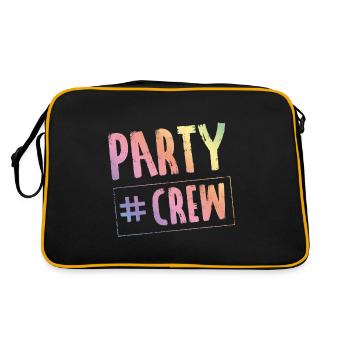 Célébrations d'anniversaire de l'équipe de fête - Sac Retro - noir/or - Dos