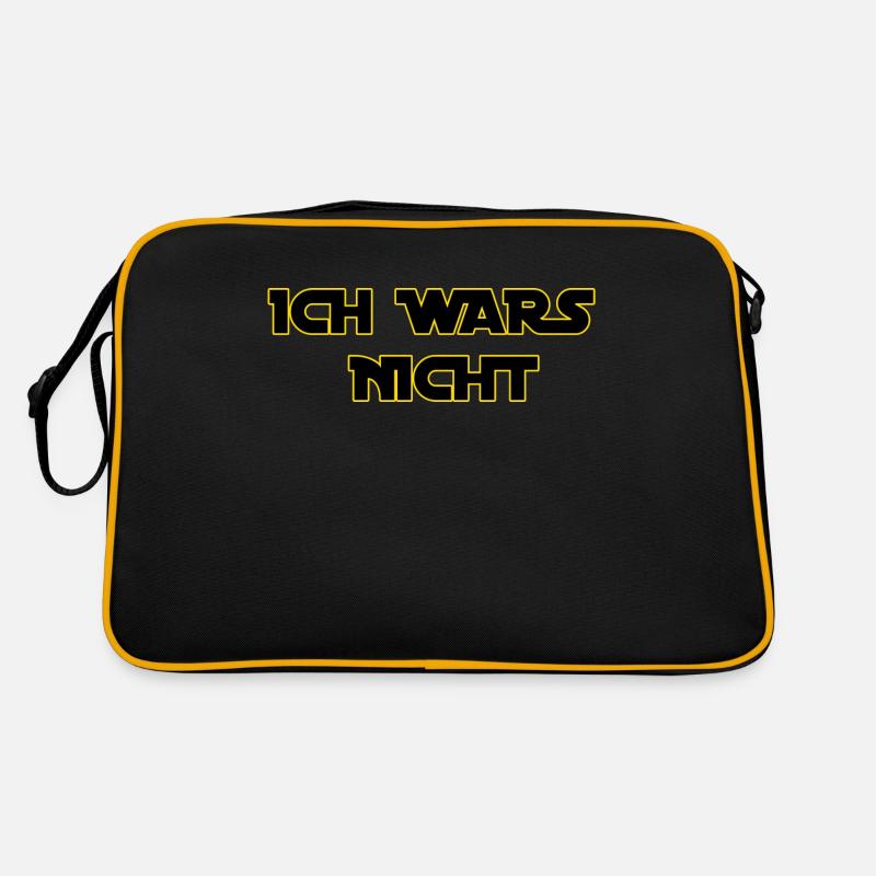 Ich Wars Nicht Geschenkidee Retro Tasche
