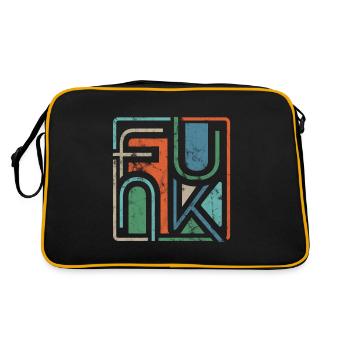 Funk Funky Retro - Retro Bag - black/gold - Back