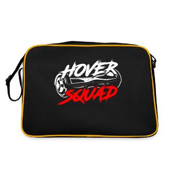 Hoverboard Hover Board Gift - Retro Bag - black/gold - Back
