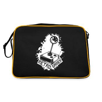 Retro Gamer Joystick - Retro Bag - black/gold - Back