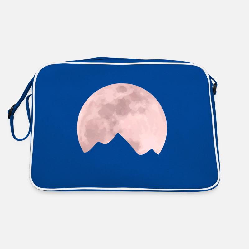 Moon mountain Retro Bag