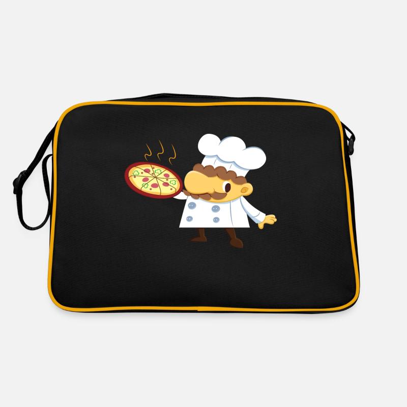 Chef Tasty Pizza Retro Bag