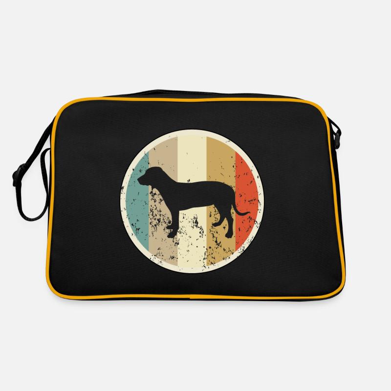 Deutsche Bracke Jagdhund Retro Tasche