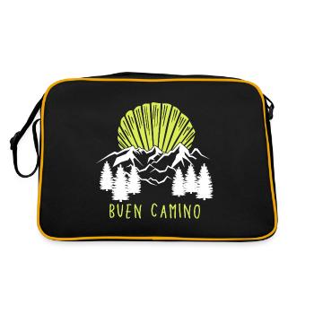 Buen Camino Mountains - Sac Retro - noir/or - Dos