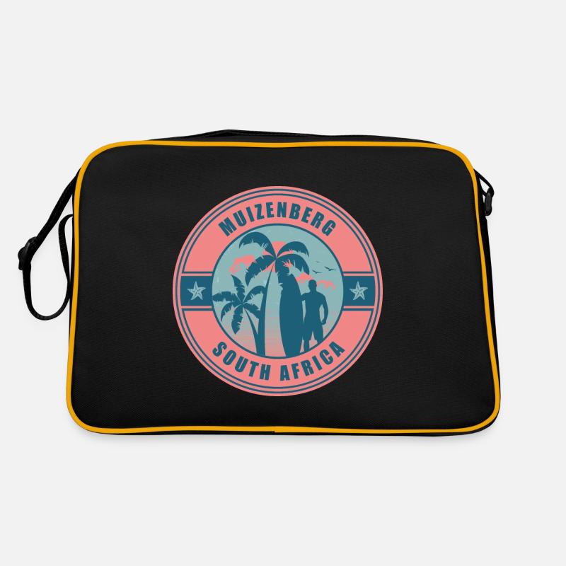 Muizenberg Südafrika Sommer Surf Design Retro Tasche