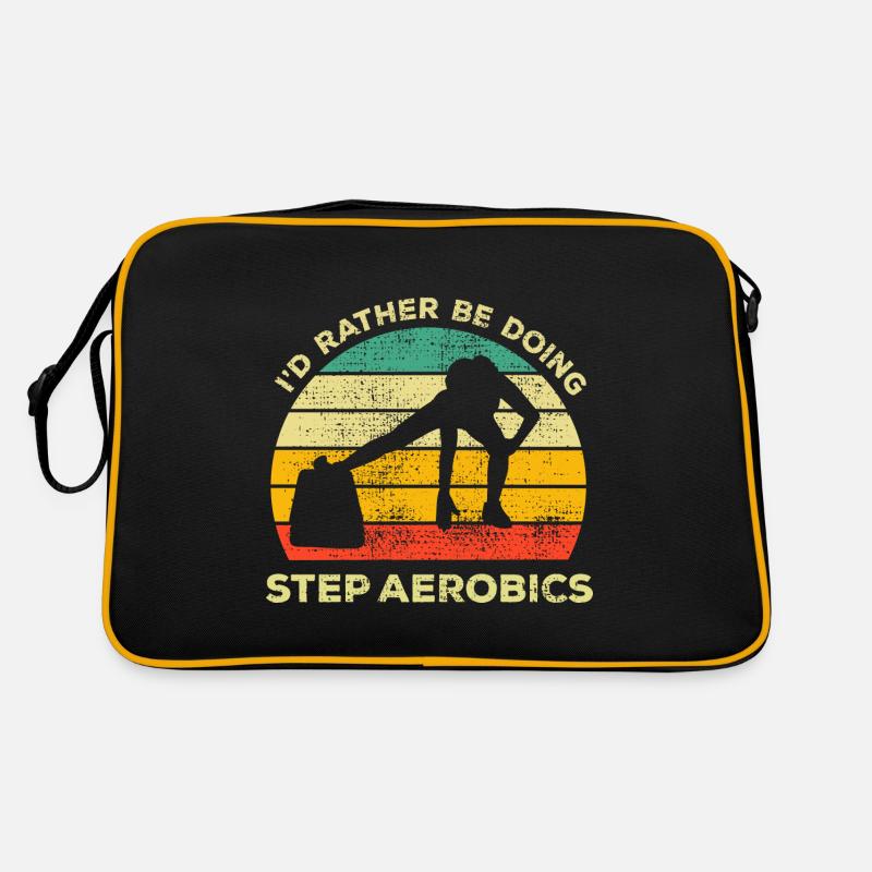C’est drôle que je préfère faire de l’aérobic par étapes Sac Retro