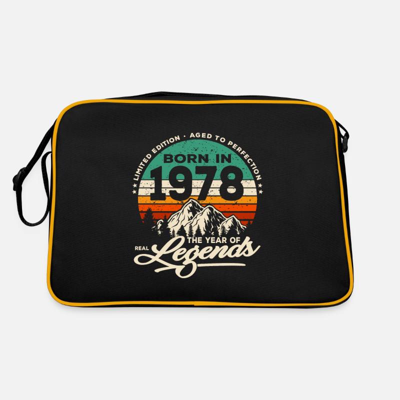 Legenden werden 1978 geboren Retro Tasche