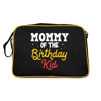 Circus Birthday Party Mama Theme Ringmaster - Retro Bag - black/gold - Back