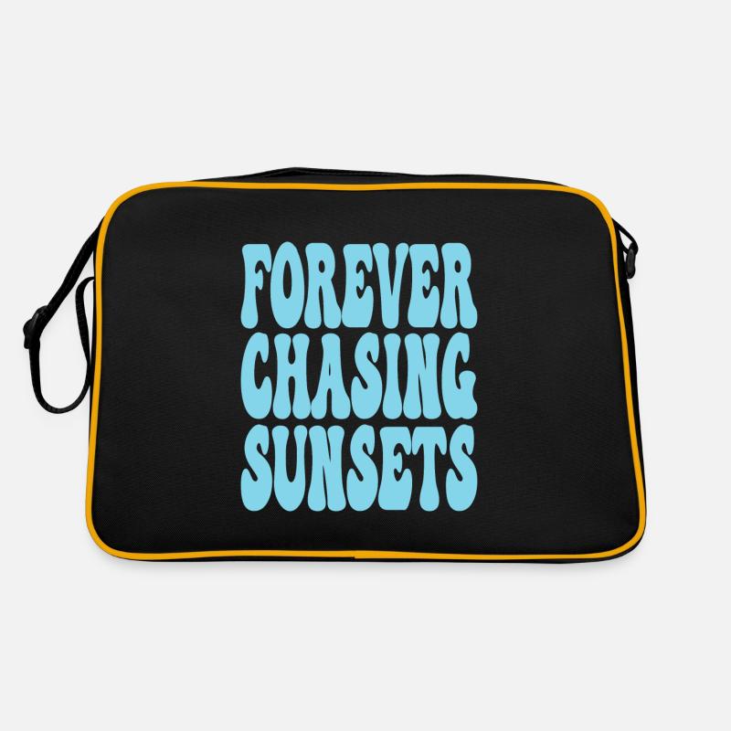 FOREVER CHASING SUNSETS Retro Bag