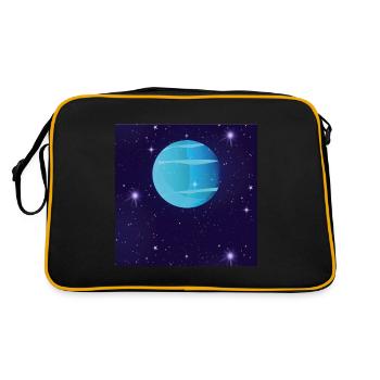 Uranus - Sac Retro - noir/or - Dos