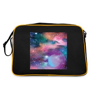 Mercury - Retro Bag - black/gold - Back