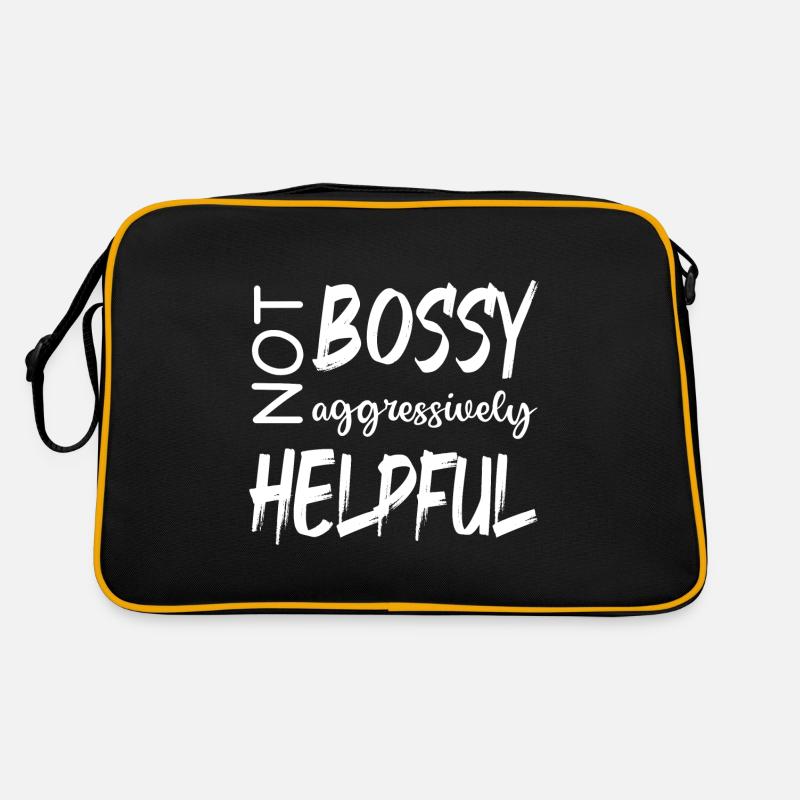 PAS AUTORITAIRE AGRESSIVEMENT UTILE Sac Retro