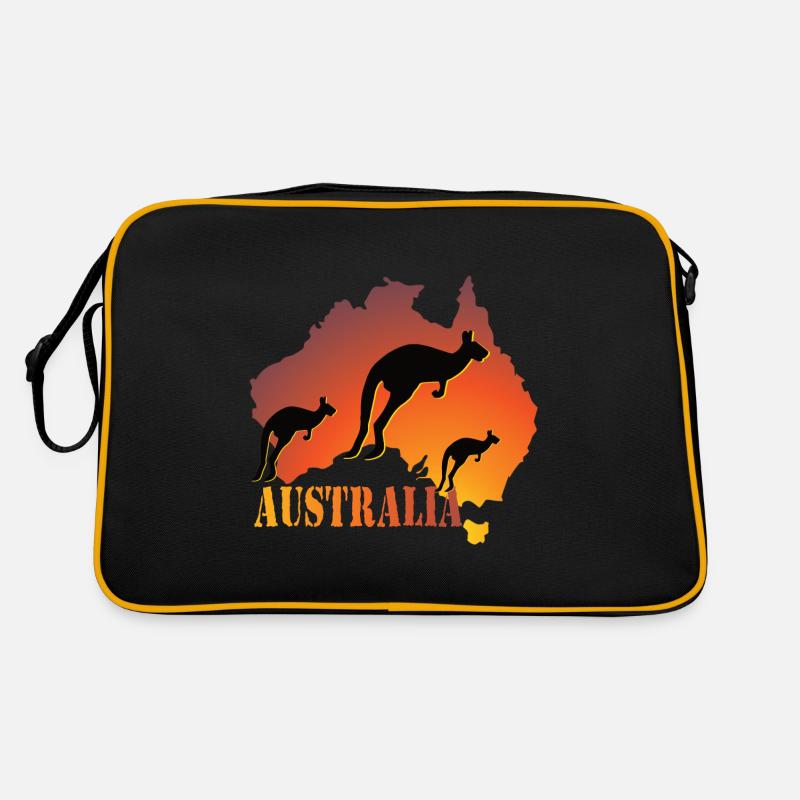 Kangourous d’Australie Sac Retro
