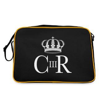 King Charles III - Retro Bag - black/gold - Back